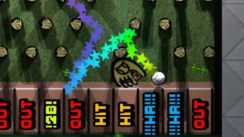 Camera zooms on an upcoming home run